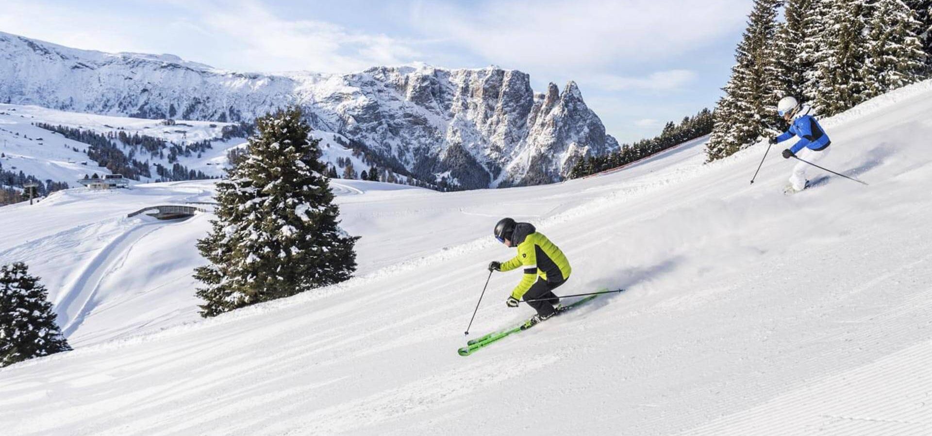 Skiurlaub auf der Seiser Alm